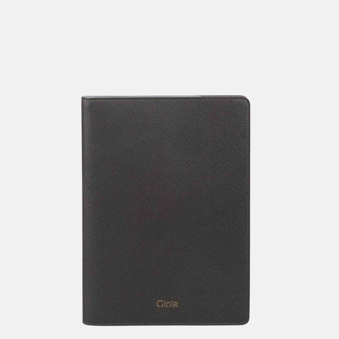 Saffiano A5 Notebook#Color_Grey