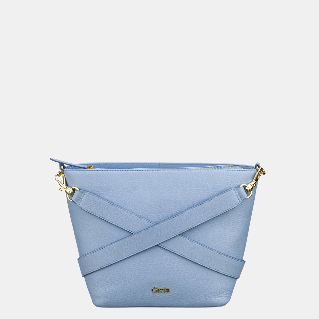 Casuale Medium Crossbody#Color_Sky Blue