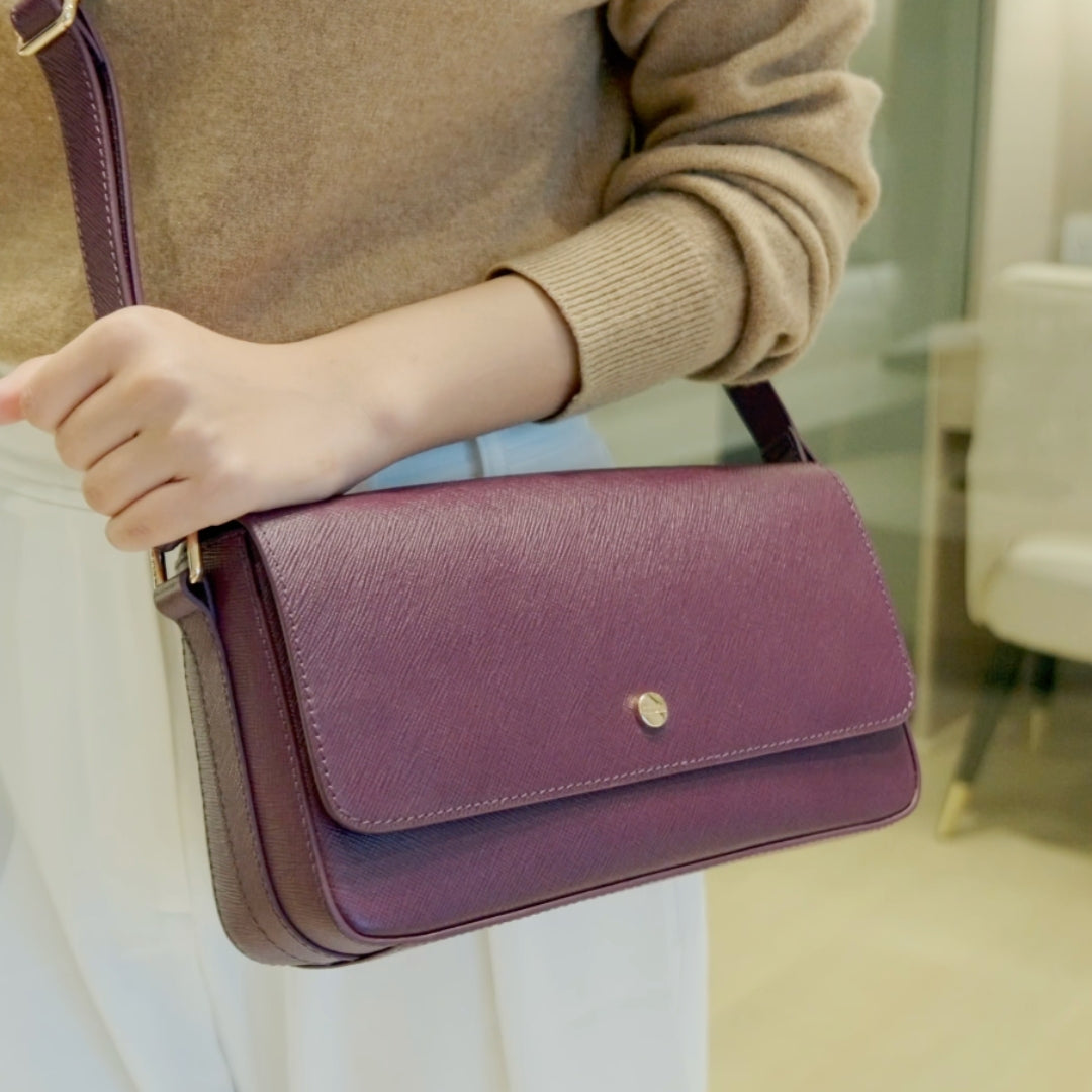 Noah Multiway Crossbody#Color_Plum