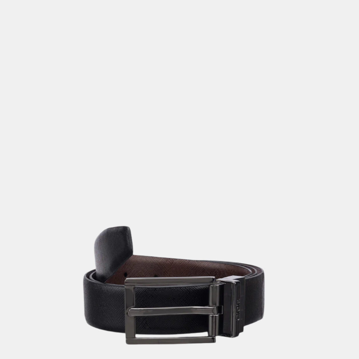 Alaska Saffiano 3 cm Belt