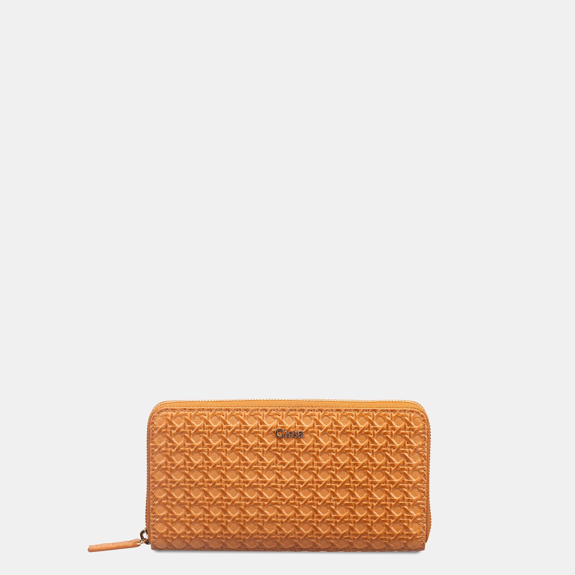 Daisy Ziparound Wallet#Color_Tan