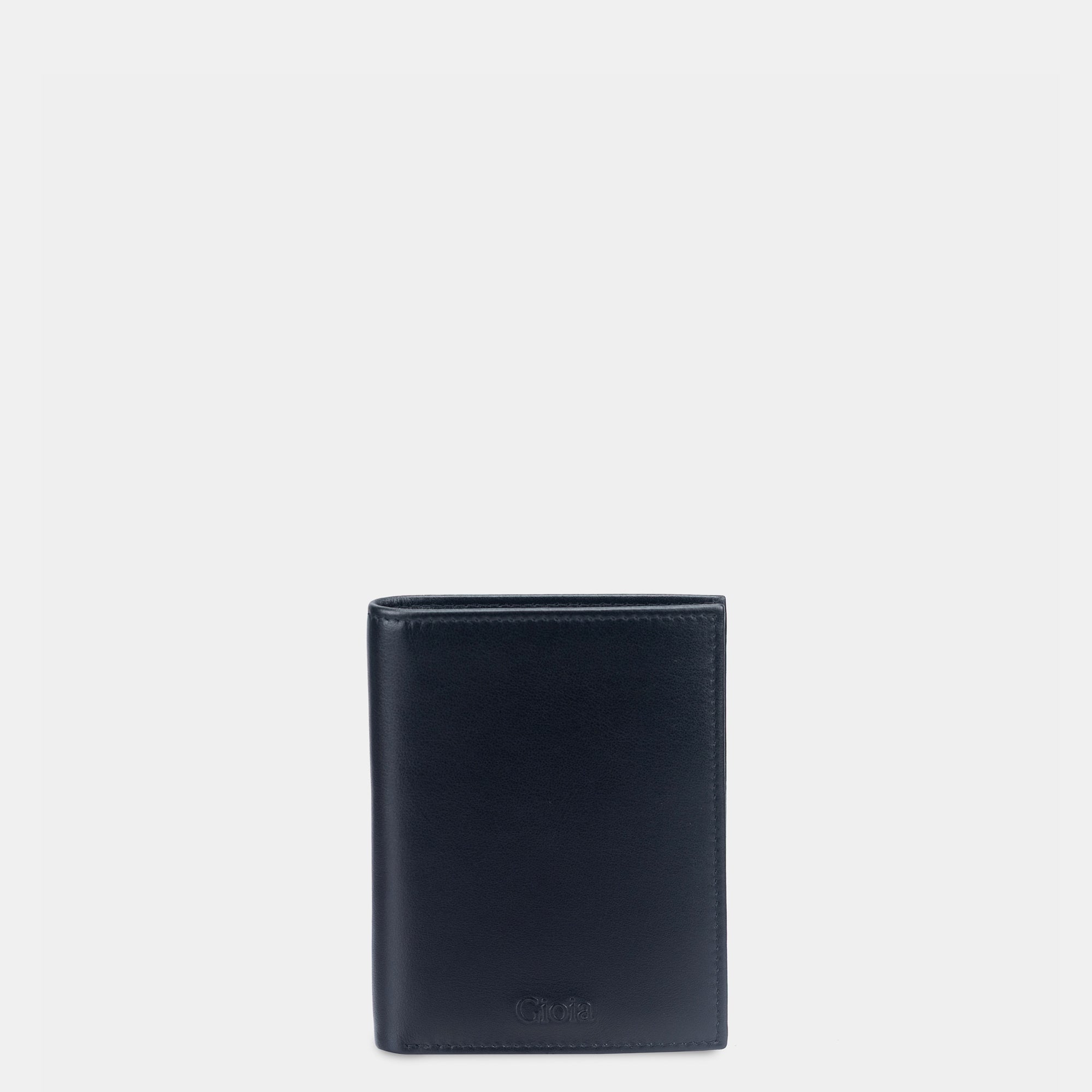 Dapper Essentials Trifold Ⅱ Wallet 6cc with ID Slot#Color_Black