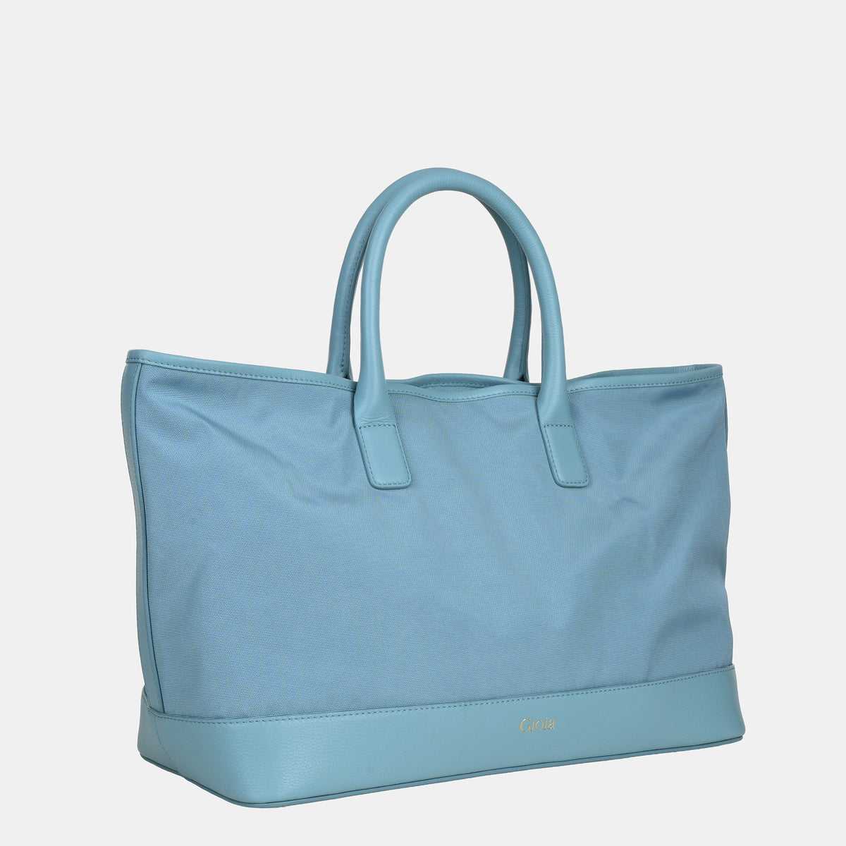 Kate Shopper Top Handle Bag#Color_Light Blue