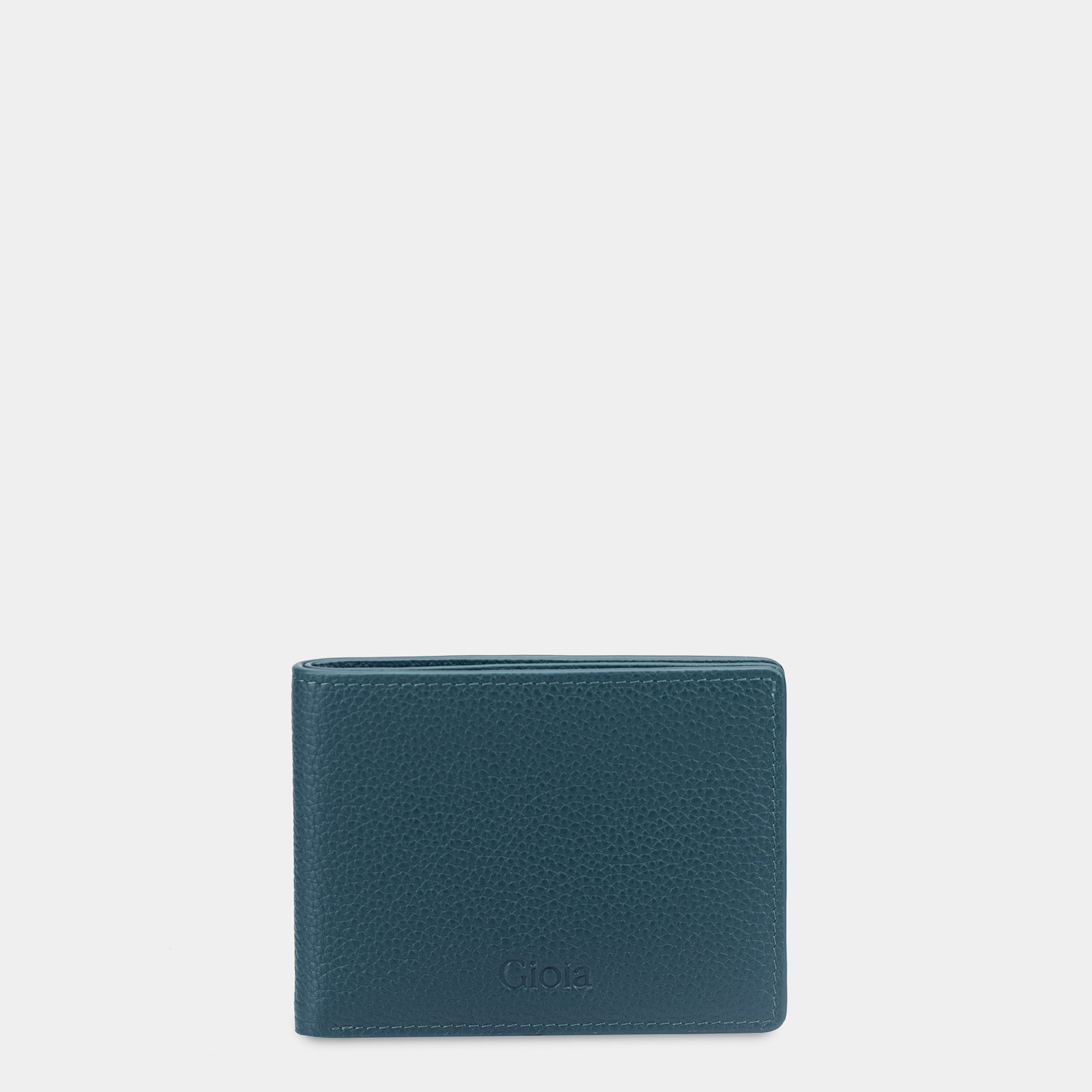 Lorenzo Mini Bifold Wallet 6cc#Color_Dark Green