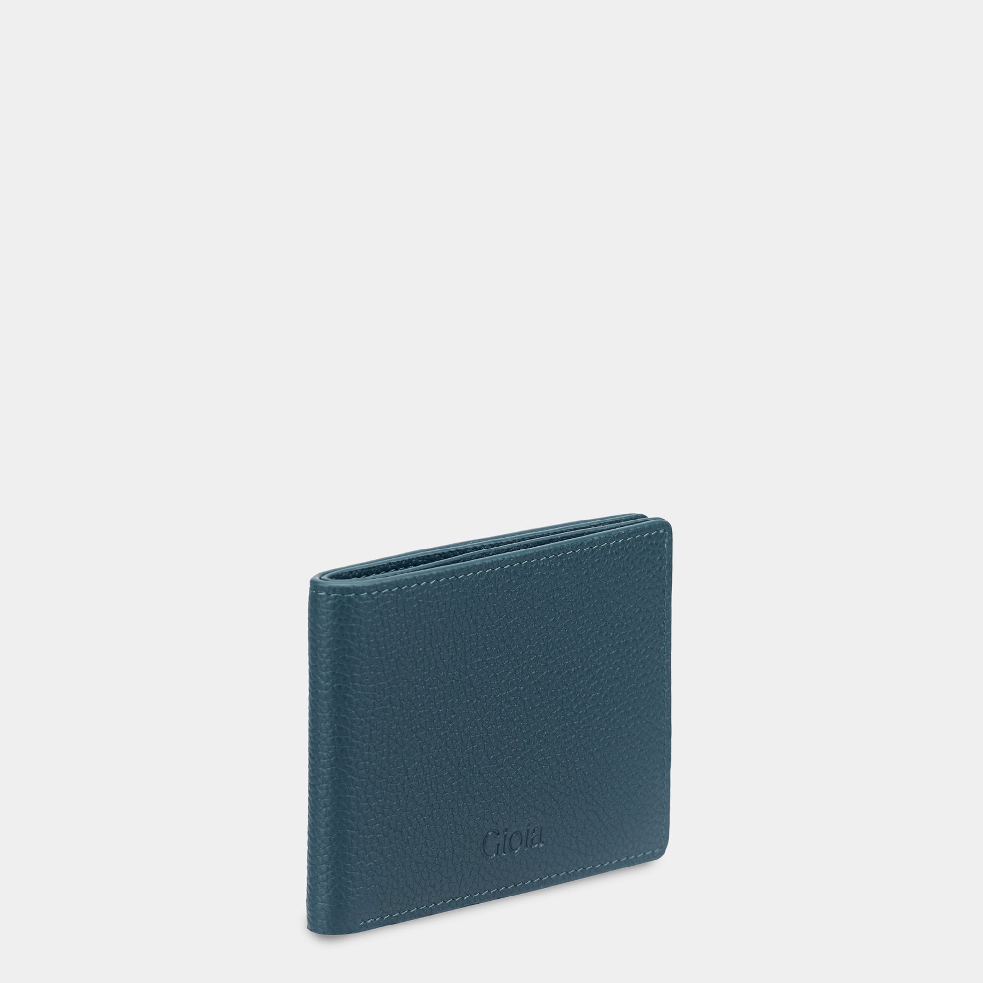 Lorenzo Mini Bifold Wallet 6cc#Color_Dark Green