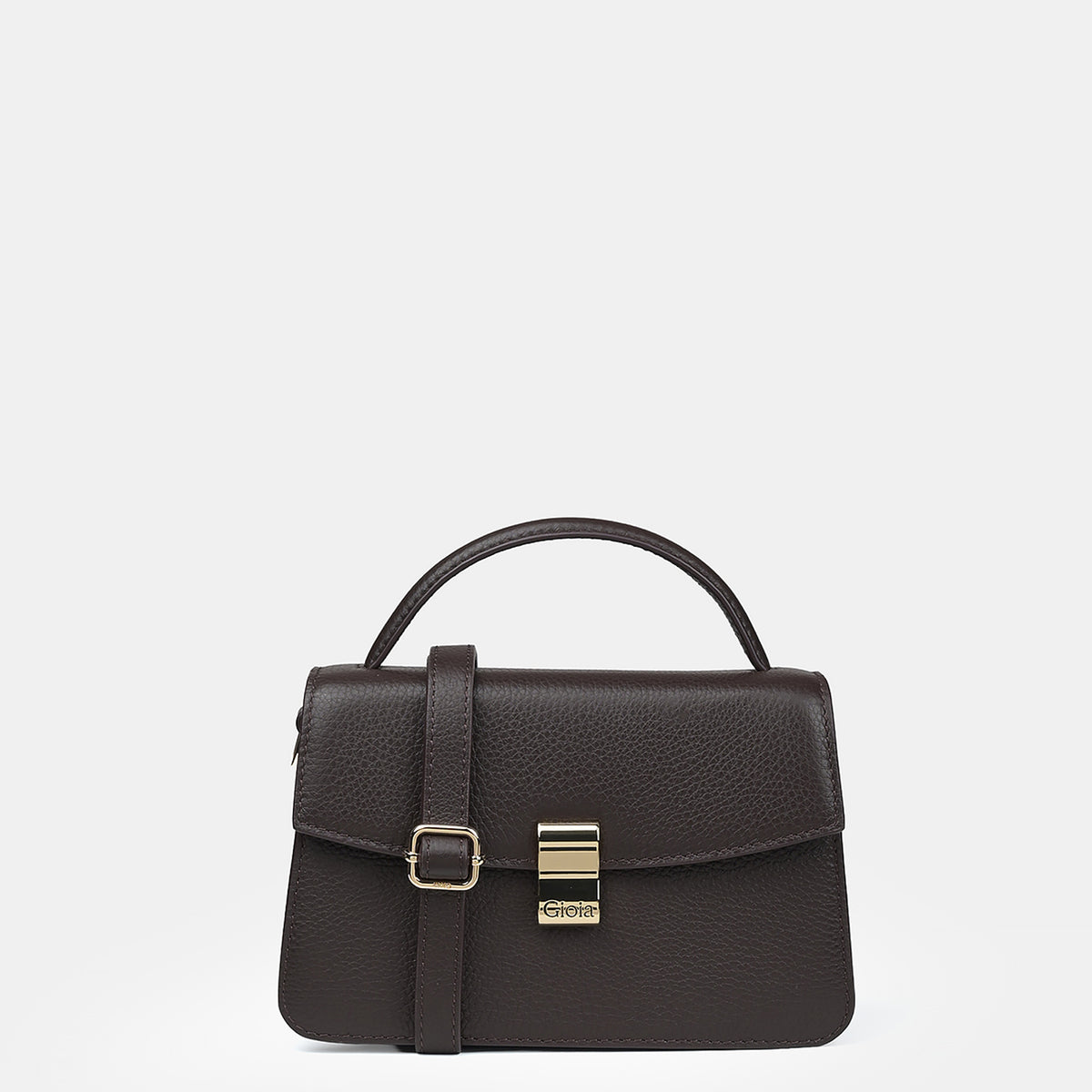Maddox G Leather Small Crossbody#Color_Brown