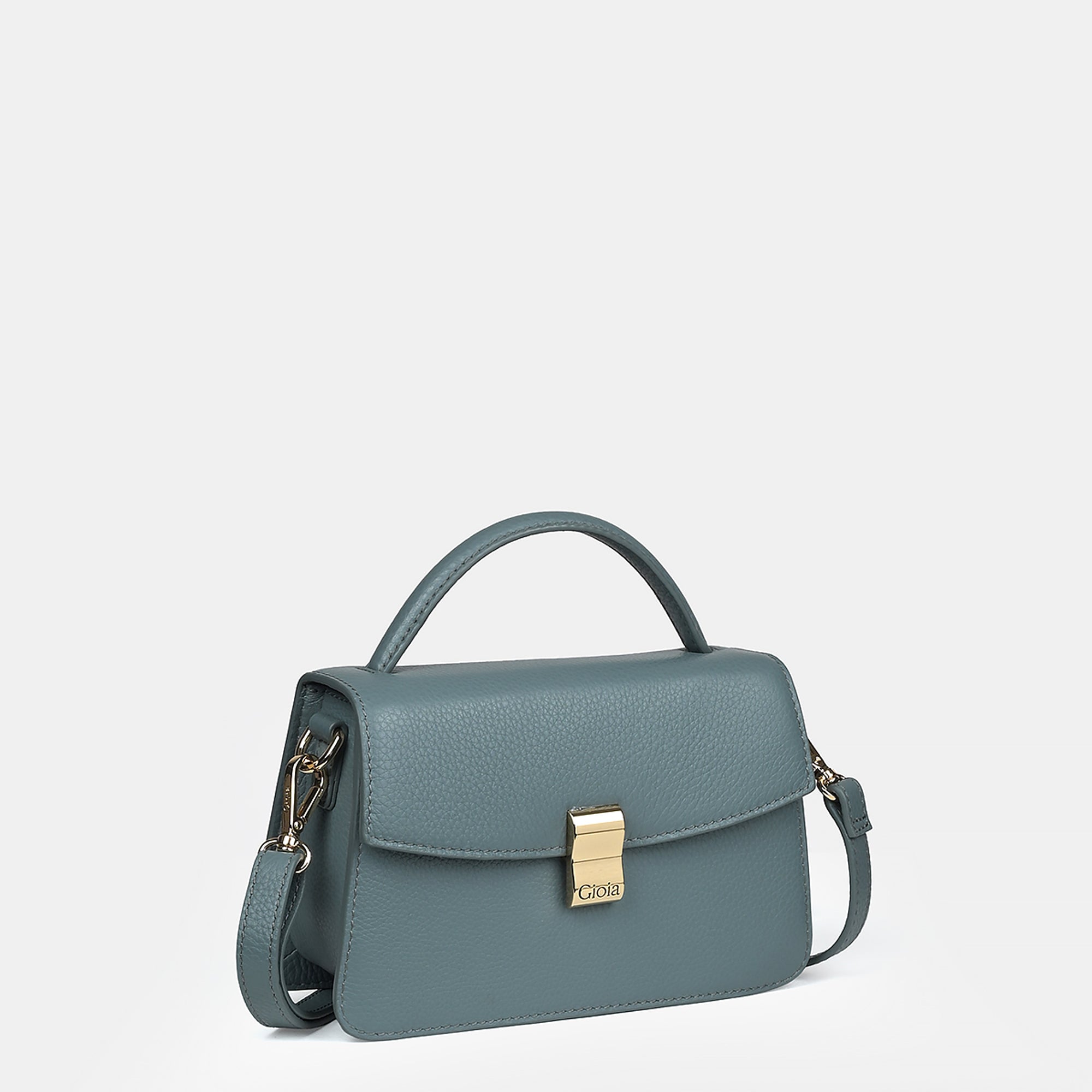 Maddox G Leather Small Crossbody#Color_Slate-blue