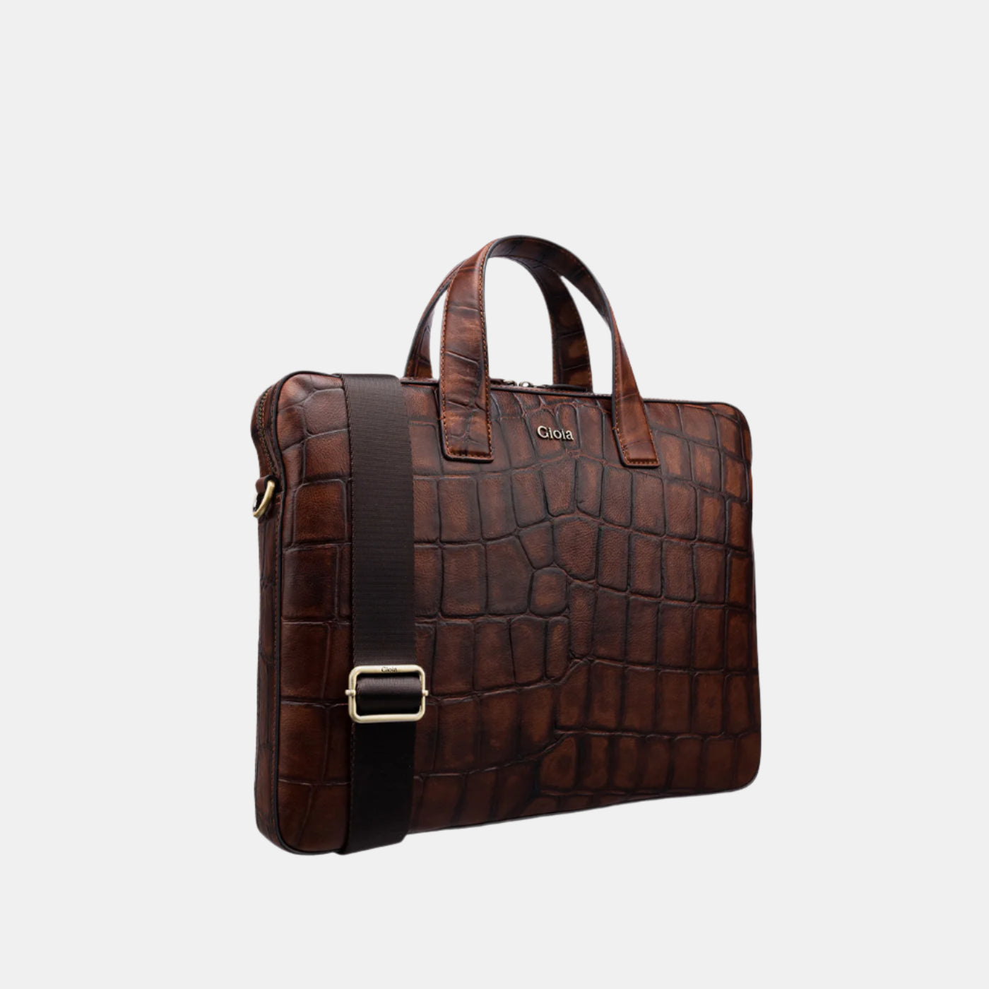 Spalle Coco Laptop Bag#Color_Brown