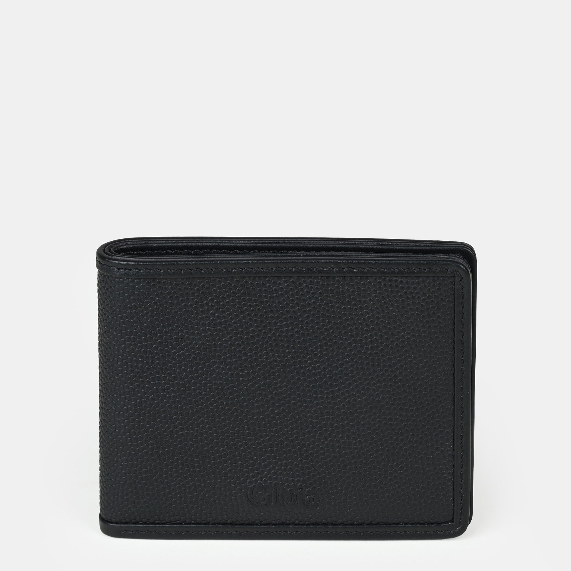 Italian Textured Mini Bifold Wallet 6cc