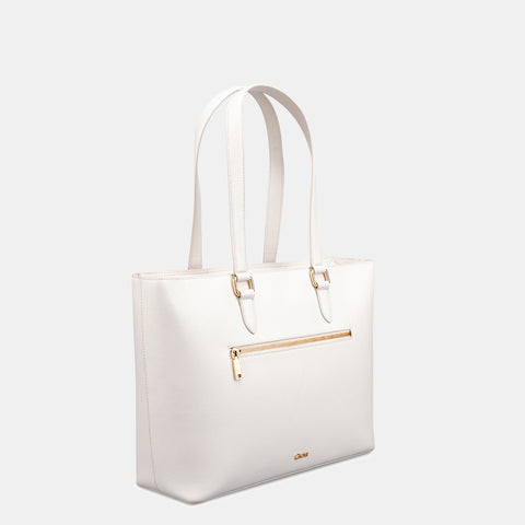Valeria Work Bag#Color_White