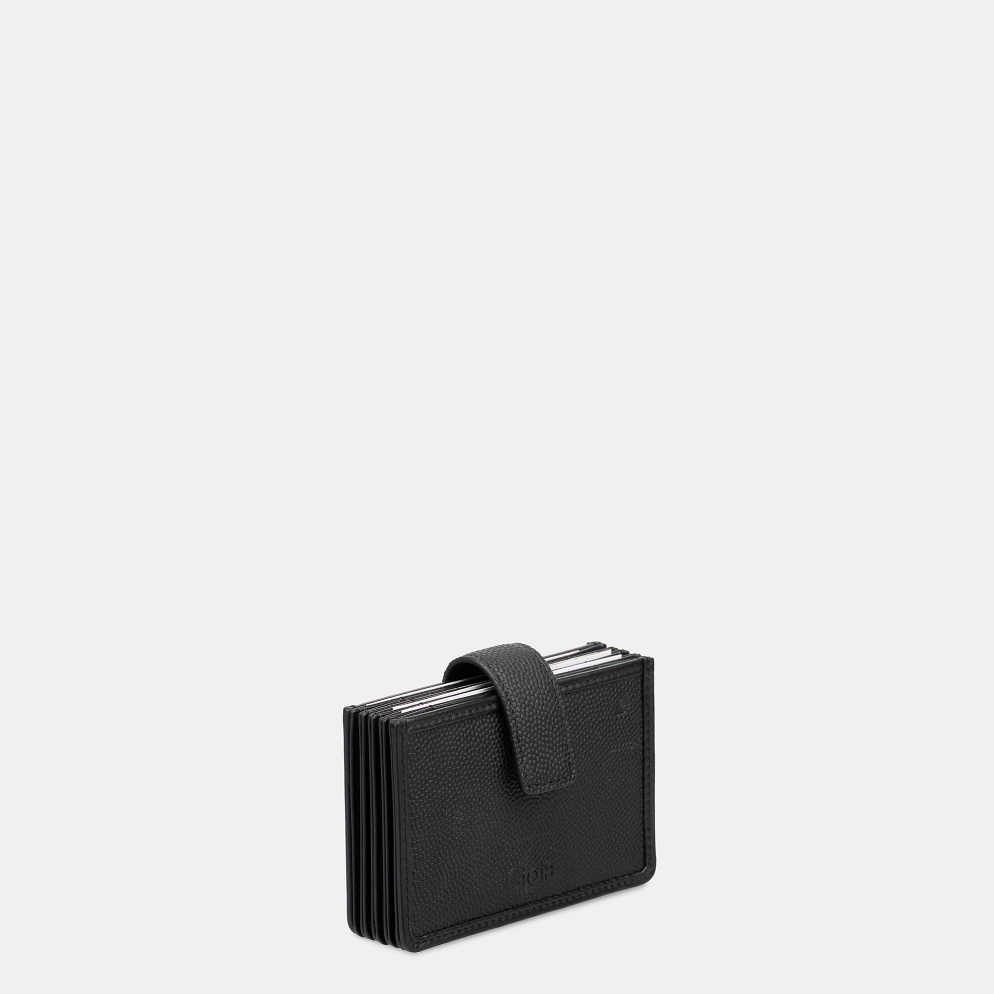 Enzo 5 Slot Card Holder#Color_Black