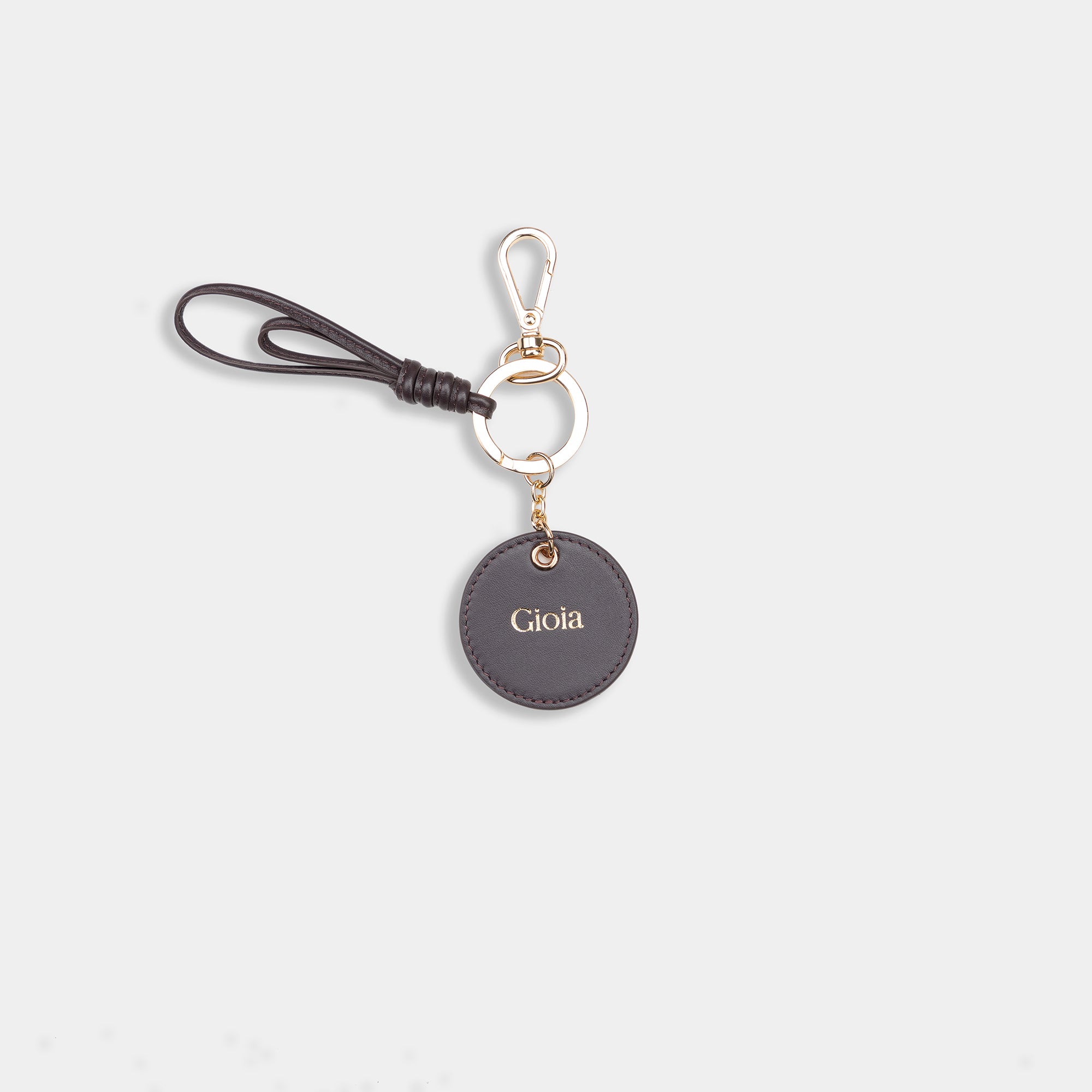 Lucy Keychain Charm#Color_Burgandy