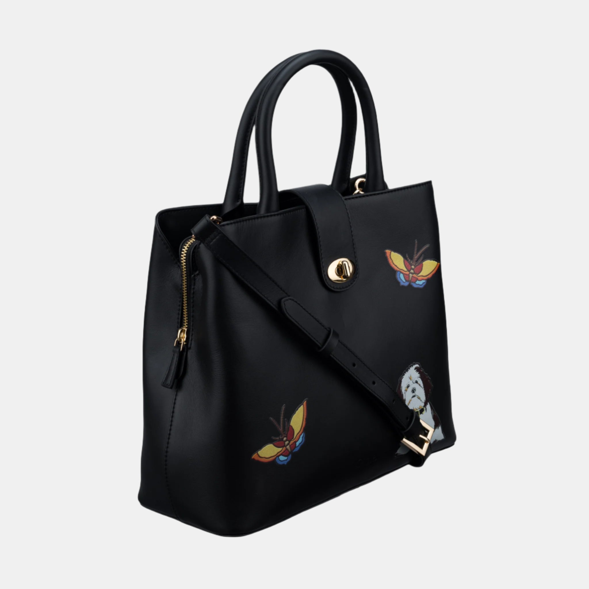 Srina Tote#Color_Black