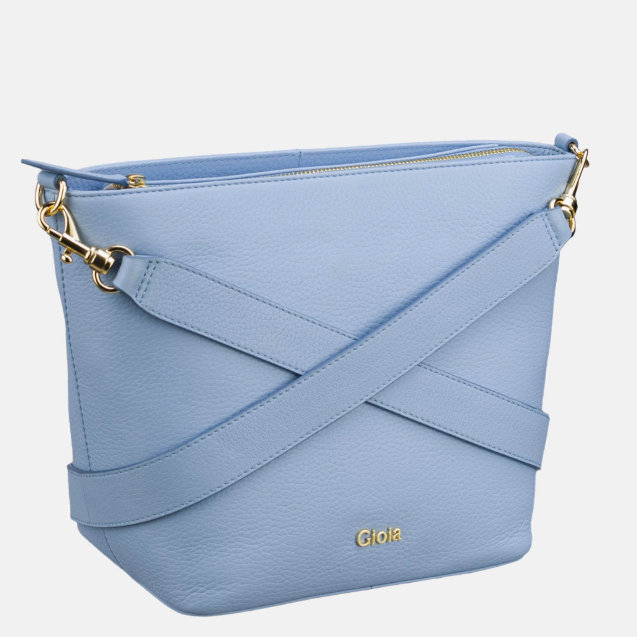 Casuale Medium Crossbody#Color_Sky Blue