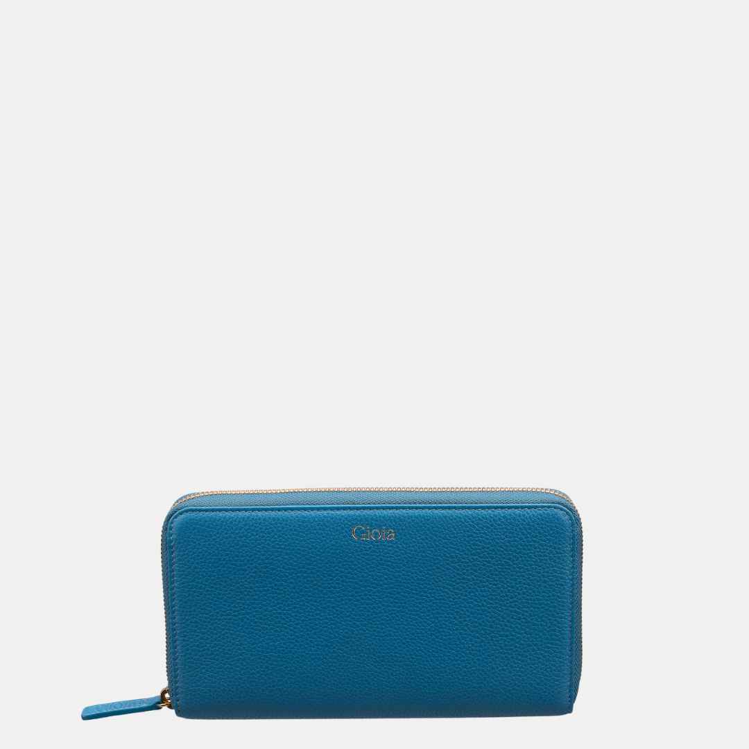 Ava Ziparound Wallet#Color_Blue