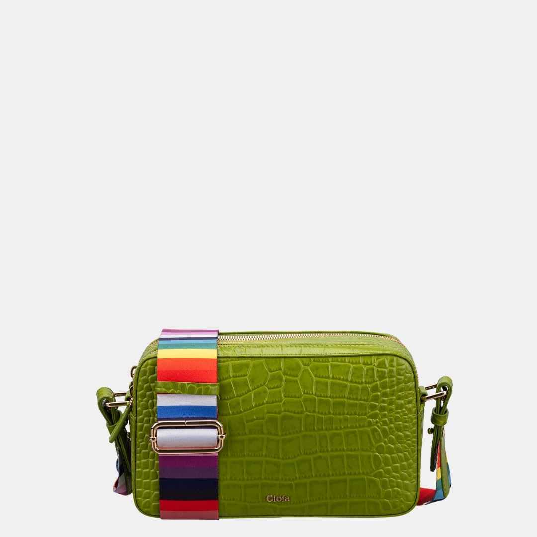 Pola-II Crossbody Bag (Copy)#Color_Green
