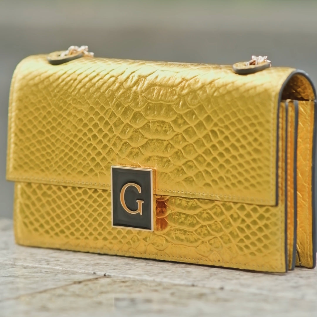 Glitz-N Sling Bag#Color_Gold