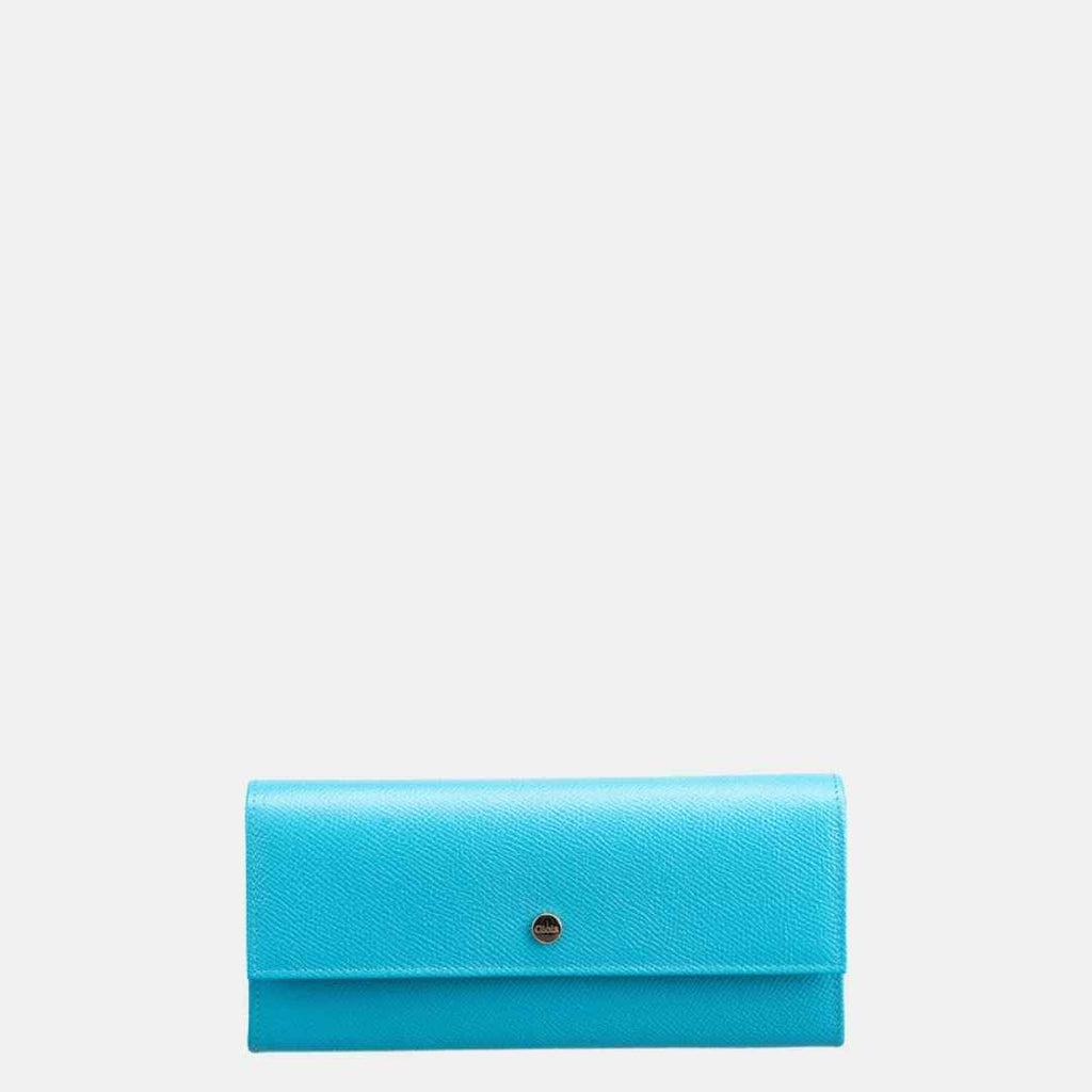 Saffiano Flapover Clutch