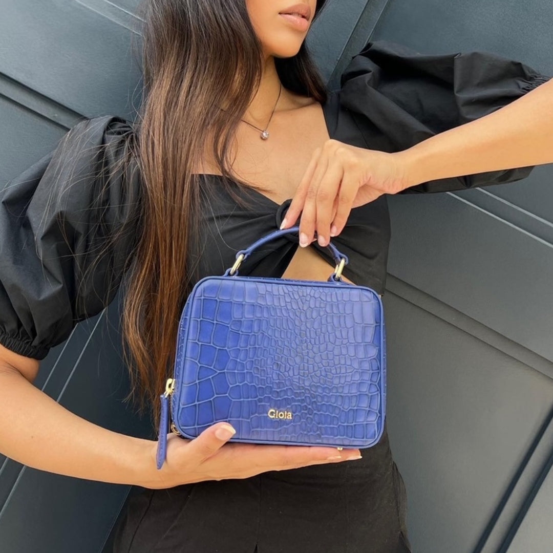 Emma Mini Sling Bag#Color_Blue