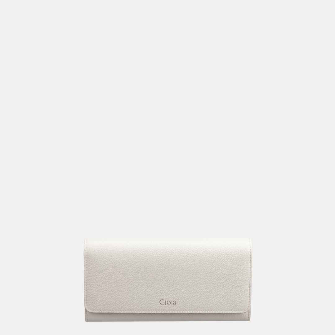 Ava Flapover Clutch#Color_Offwhite