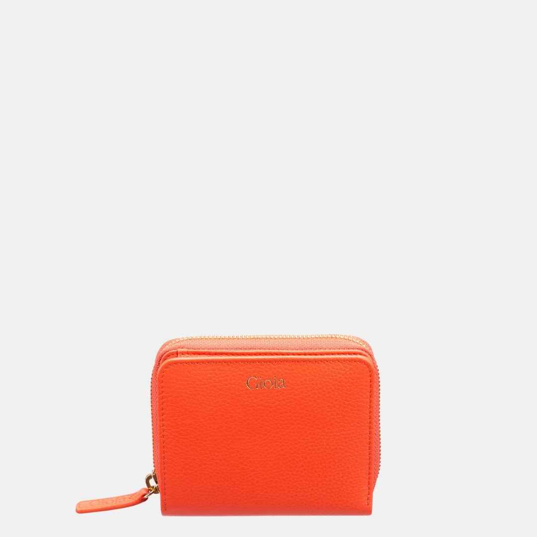 Ava Credit Card and Coin Case#Color_Orange