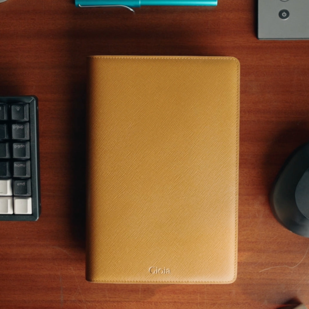 Saffiano Daily Planner 2026#Color_Tan