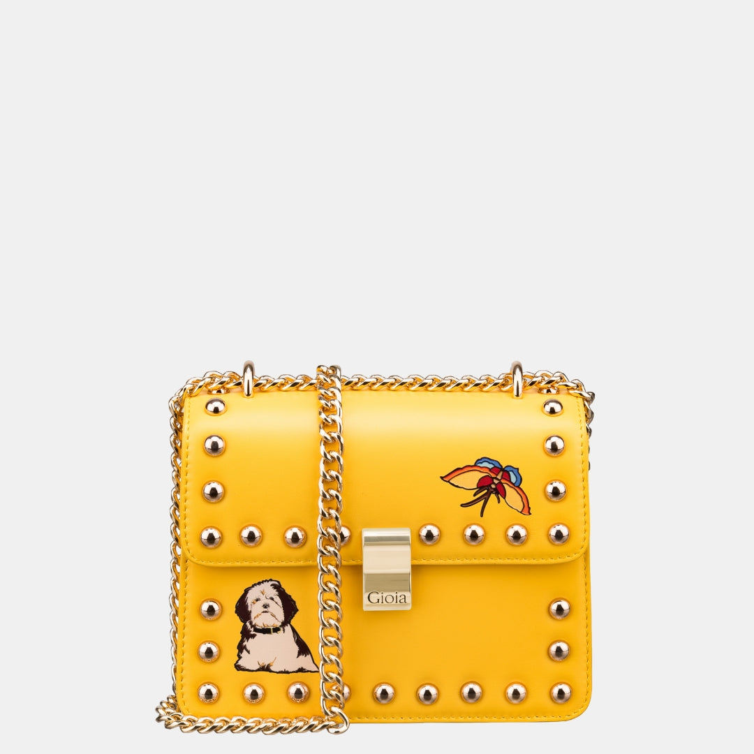 Srina Sling Bag#Color_Yellow