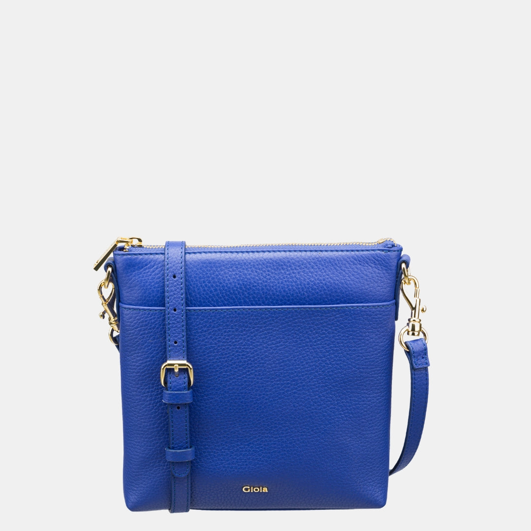 Sabina Crossbody Bag#Color_Blue