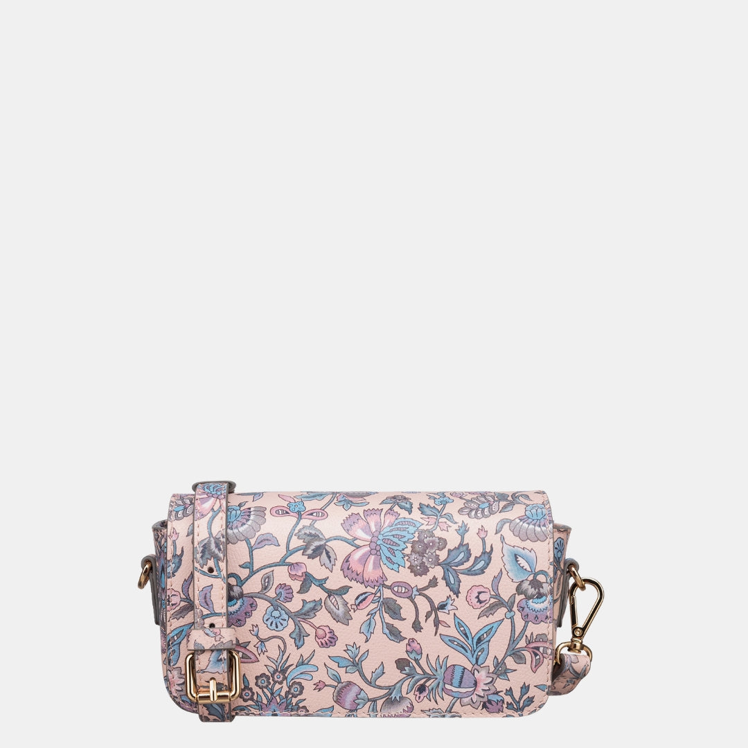 Alice mini crossbody#Color_Pink Black