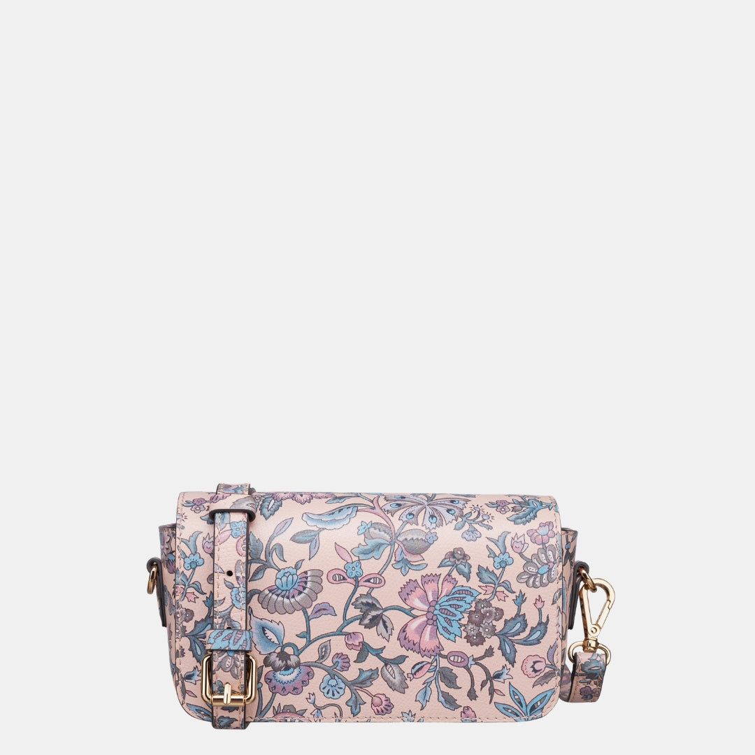 Alice mini crossbody#Color_Pink Grey