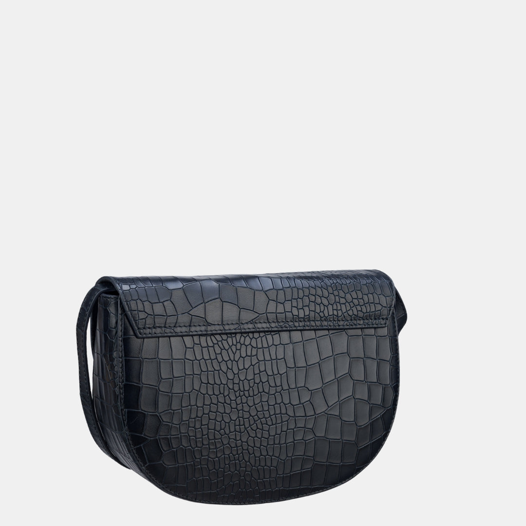Ela Medium Croc Bag