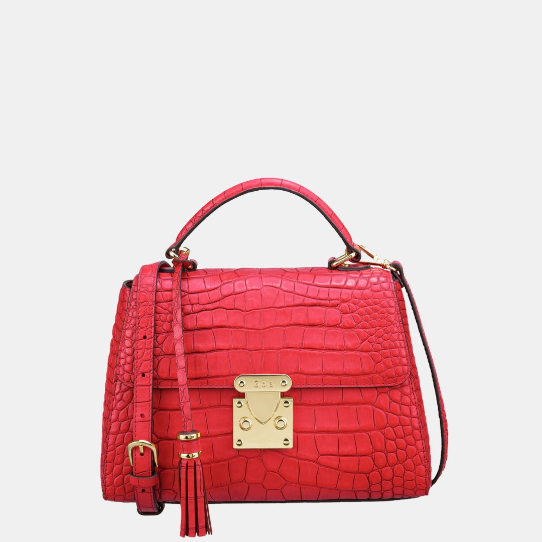 Maddie Medium Crossbody#Color_Red