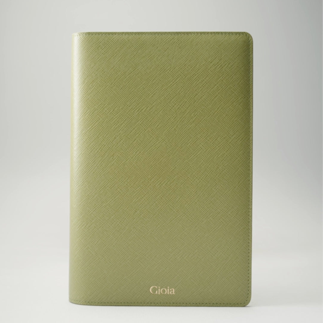 Saffiano Daily Planner 2026#Color_Green