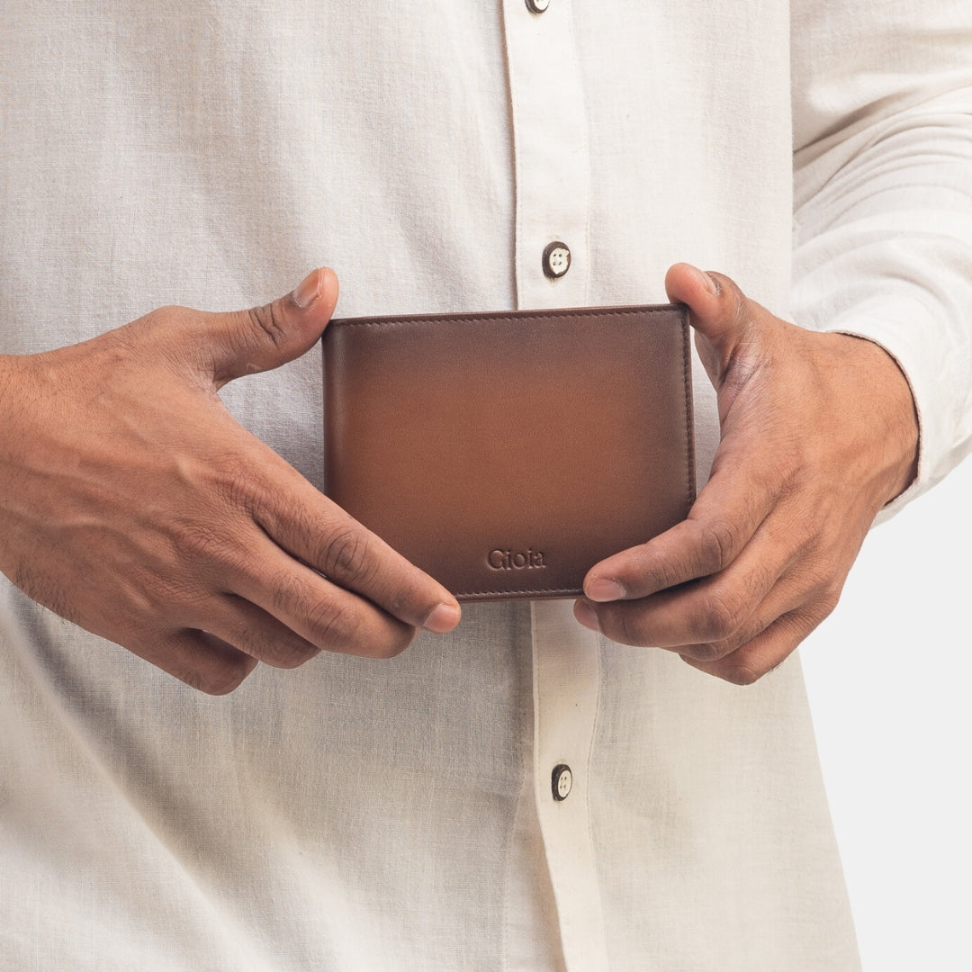 Dapper Bifold Wallet with Coin Case