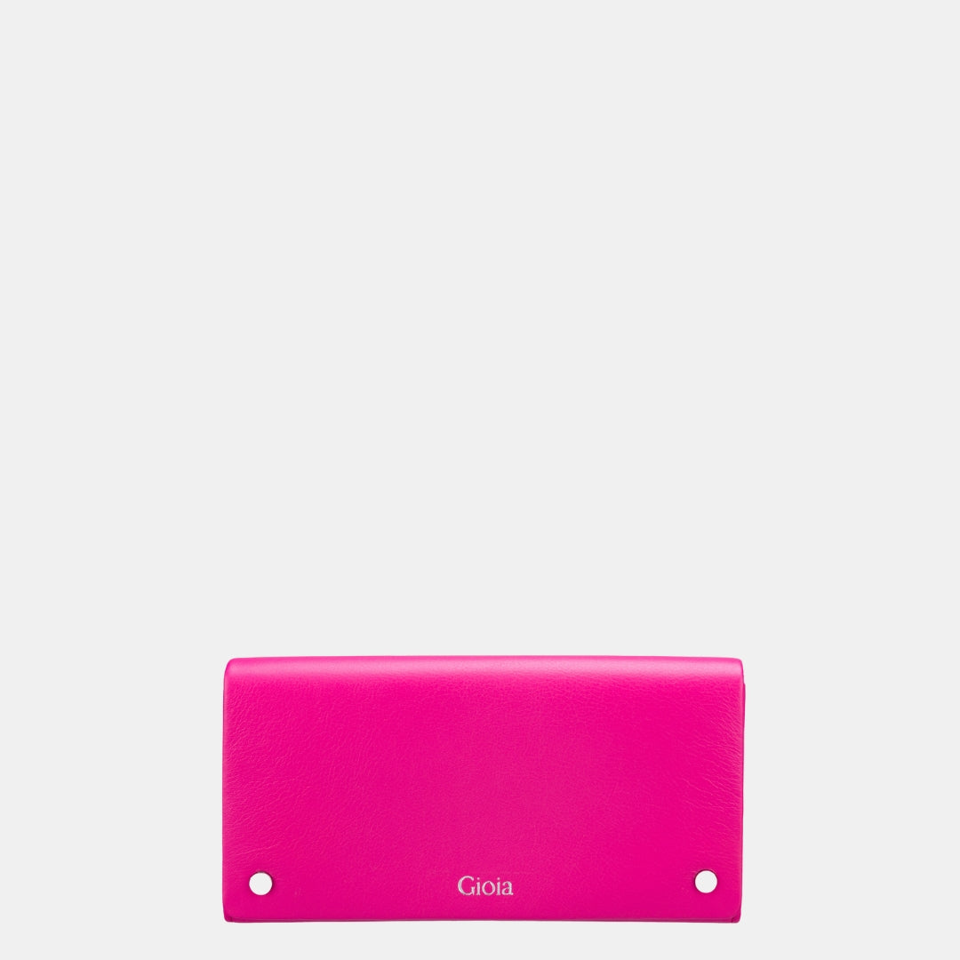 Felicita Flap-over Clutch#Color_Pink