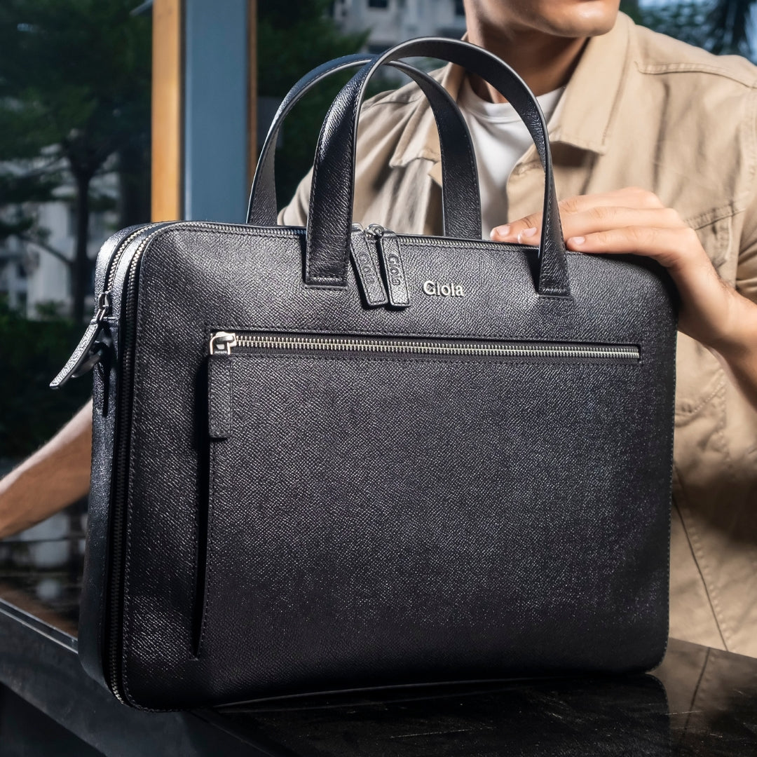 Saffiano Briefcase