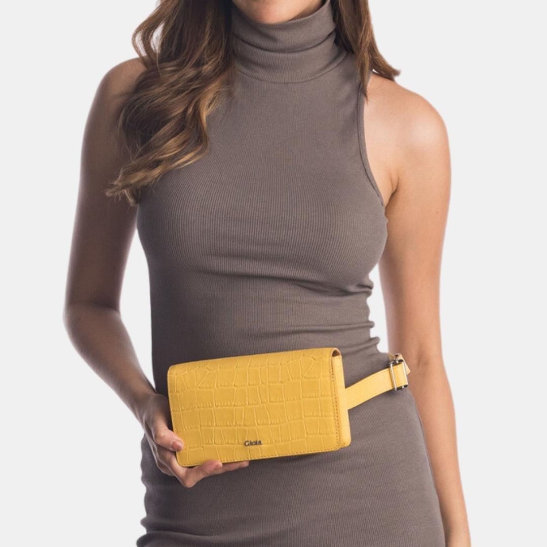 Fannie Belt Bag#Color_Yellow