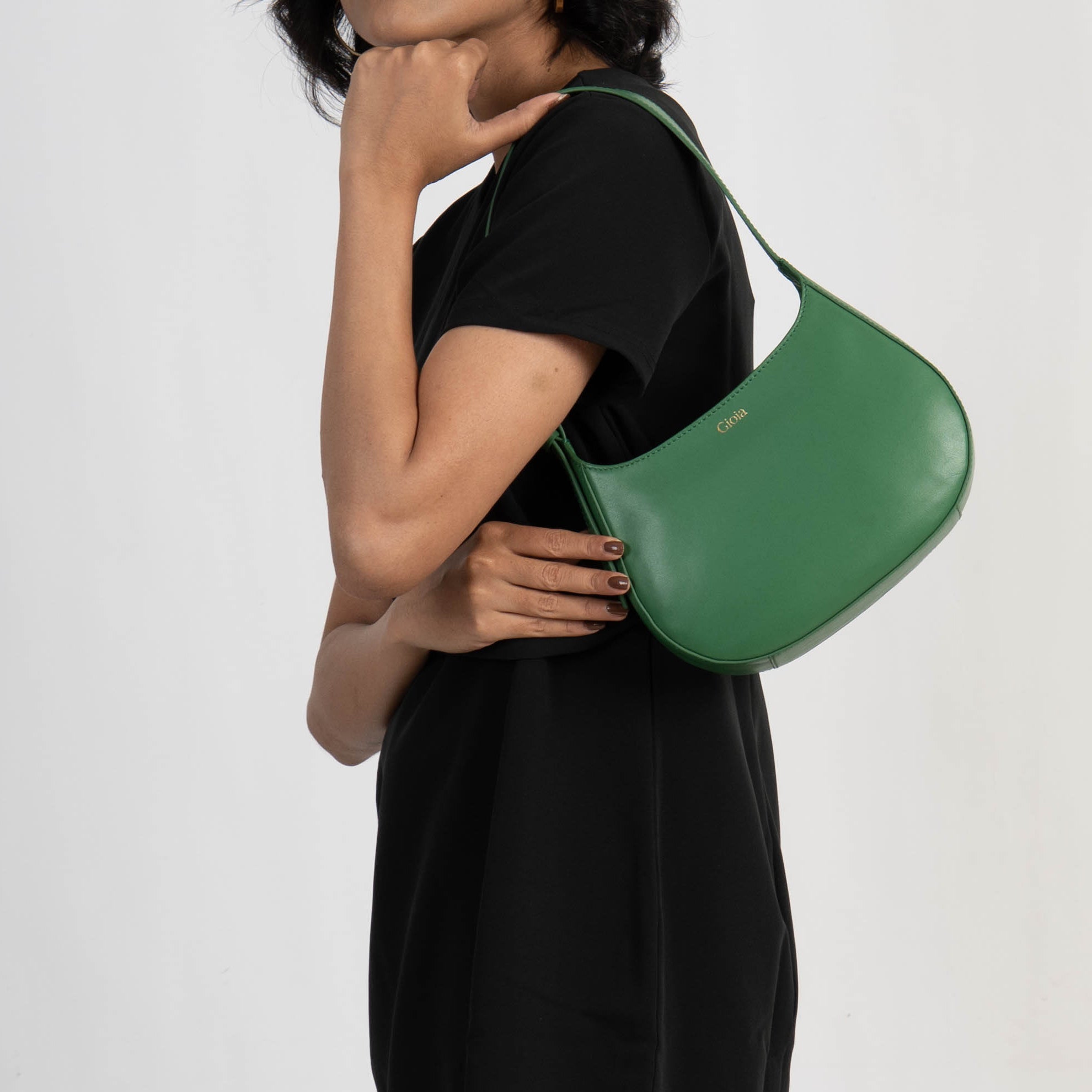 Audrey Shoulder Bag#Color_Green