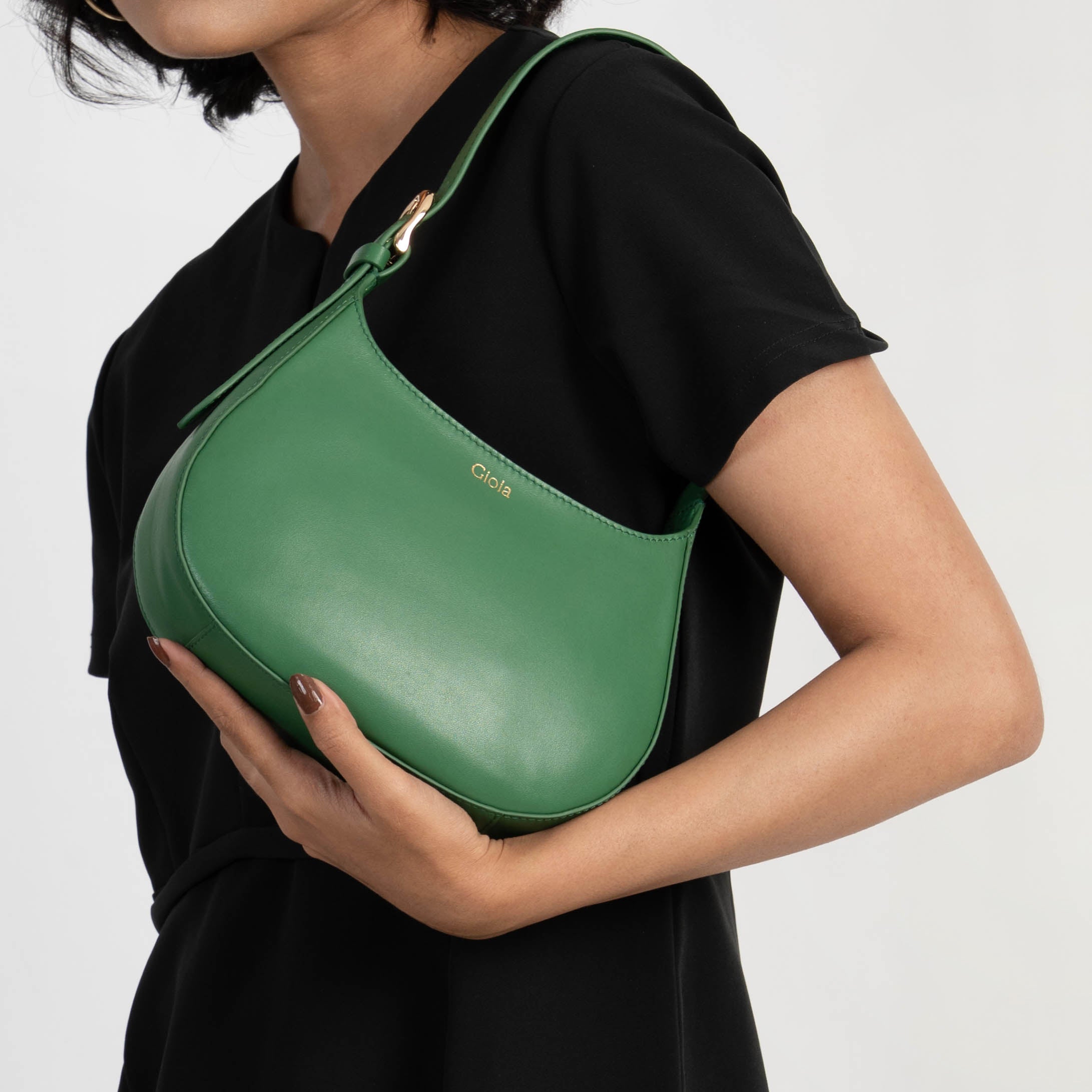 Audrey Shoulder Bag#Color_Green
