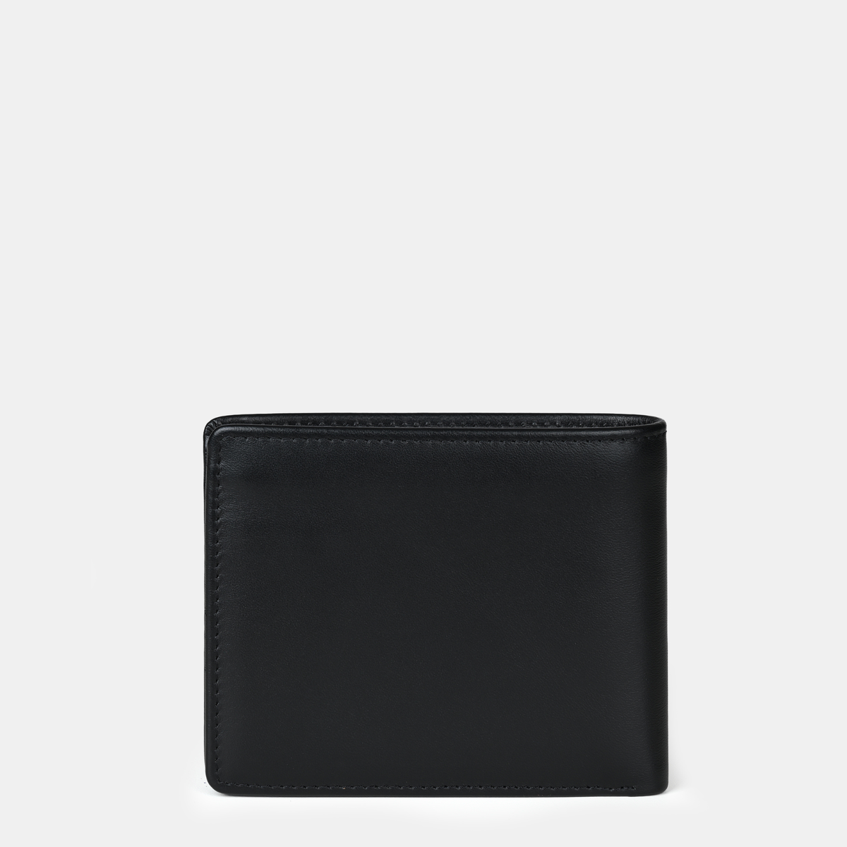 Enzo Leather Bifold Wallet 3cc with Coin Case#Color_Black