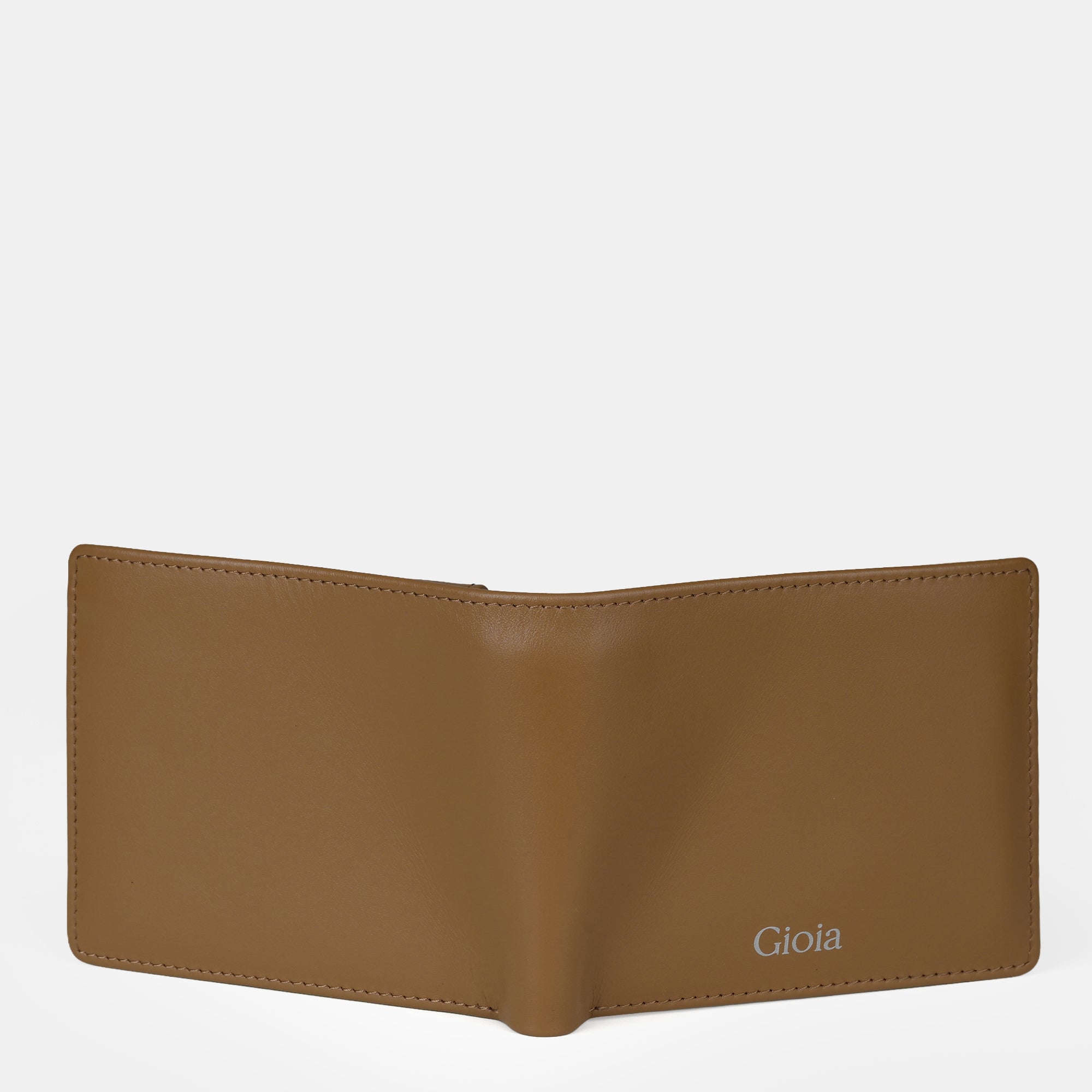 Enzo Leather Bifold Wallet 3cc with Coin Case#Color_Tan