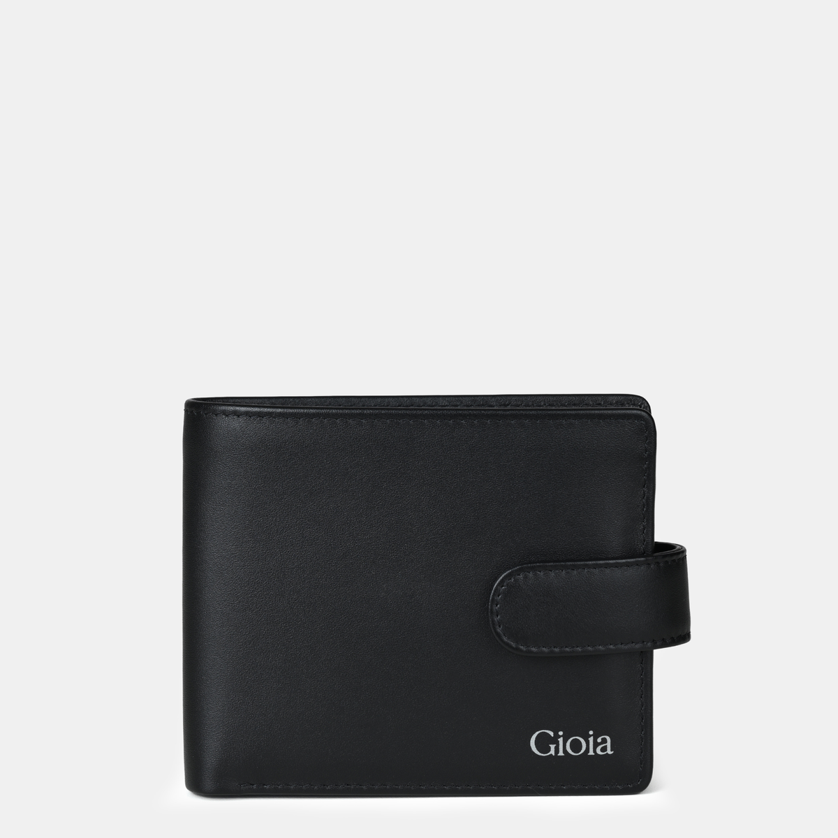 Multi Slot Leather Card Case#Color_Black
