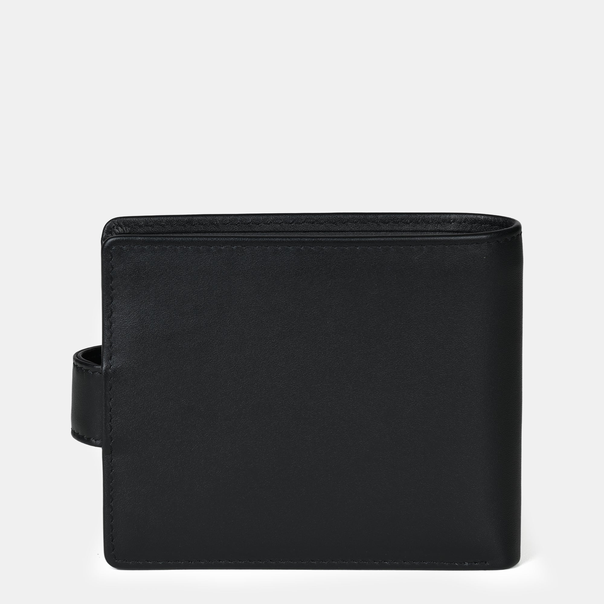 Multi Slot Leather Card Case#Color_Black