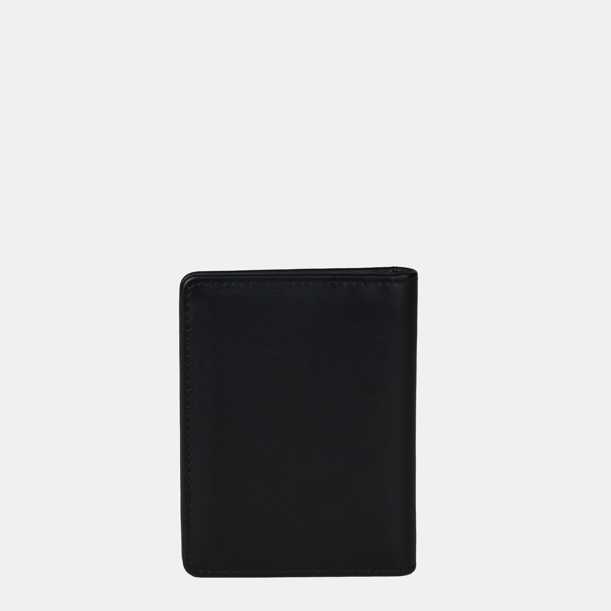Enzo Leather Cardholder 3cc with ID slot#Color_BLACK