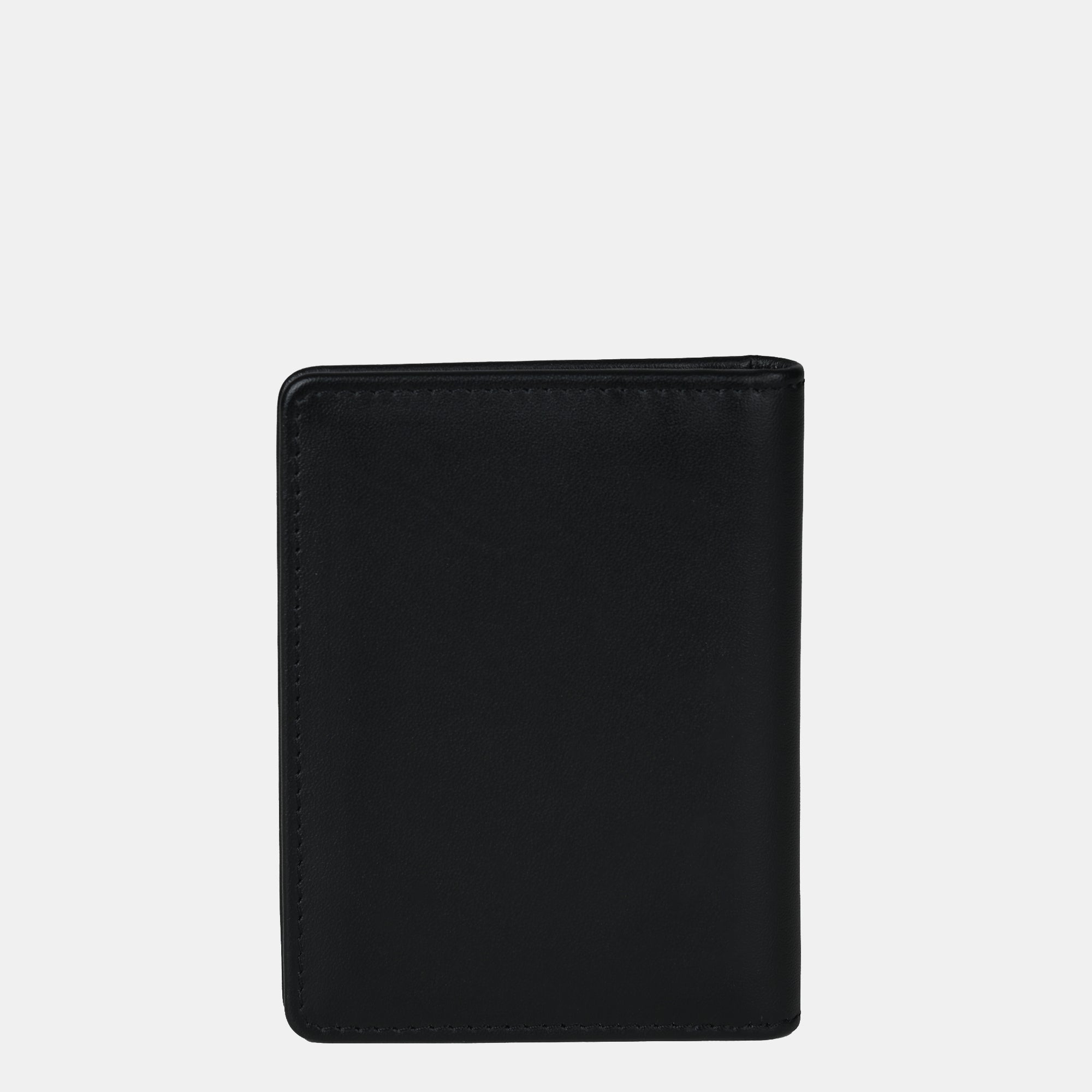Enzo Leather Cardholder 3cc with ID slot#Color_Black