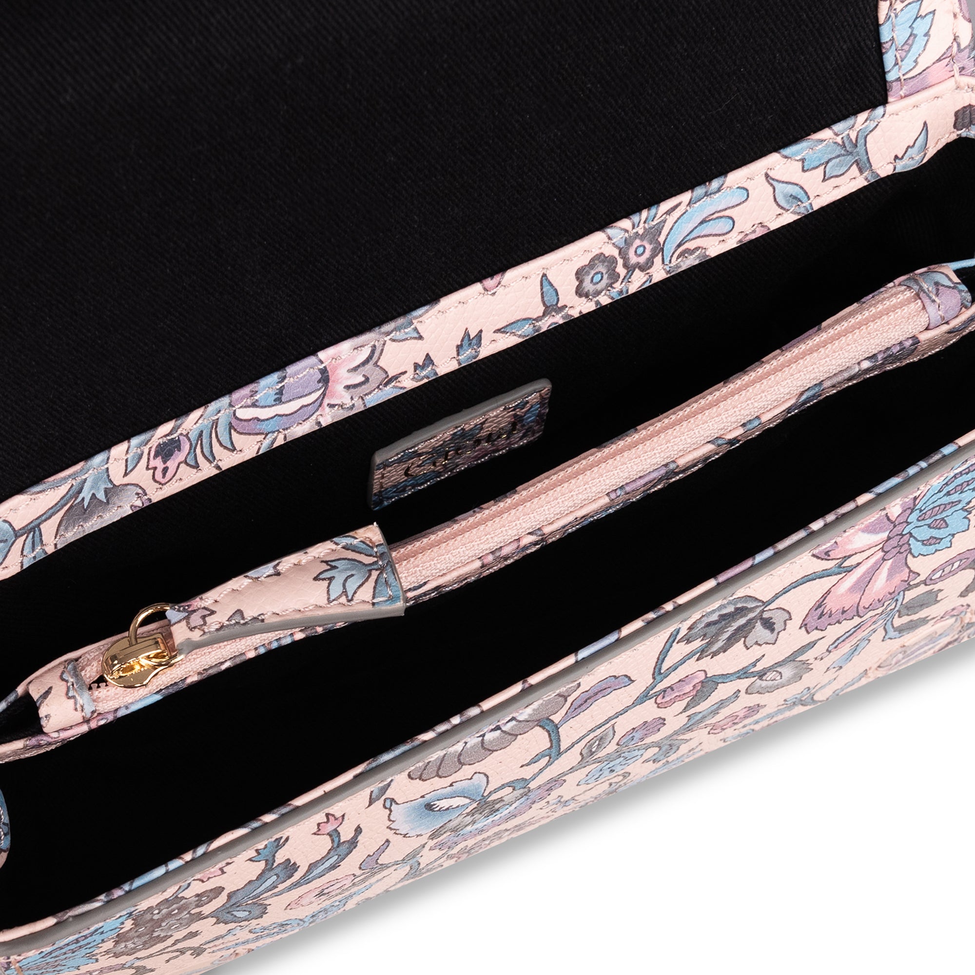 Alice mini crossbody#Color_Pink Grey