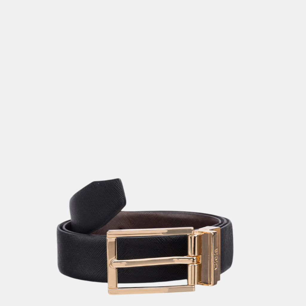 Alaska G Saffiano 3 cm Belt