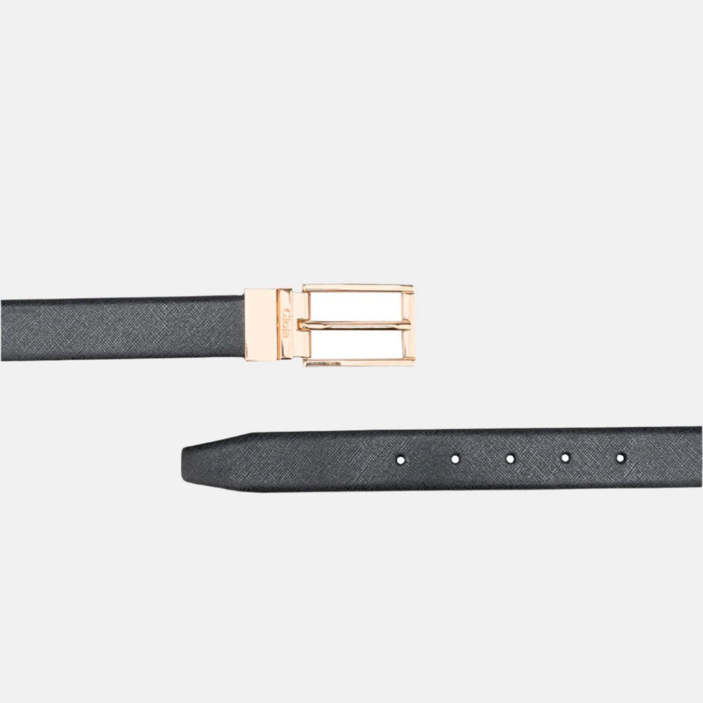 Alaska G Saffiano 3 cm Belt