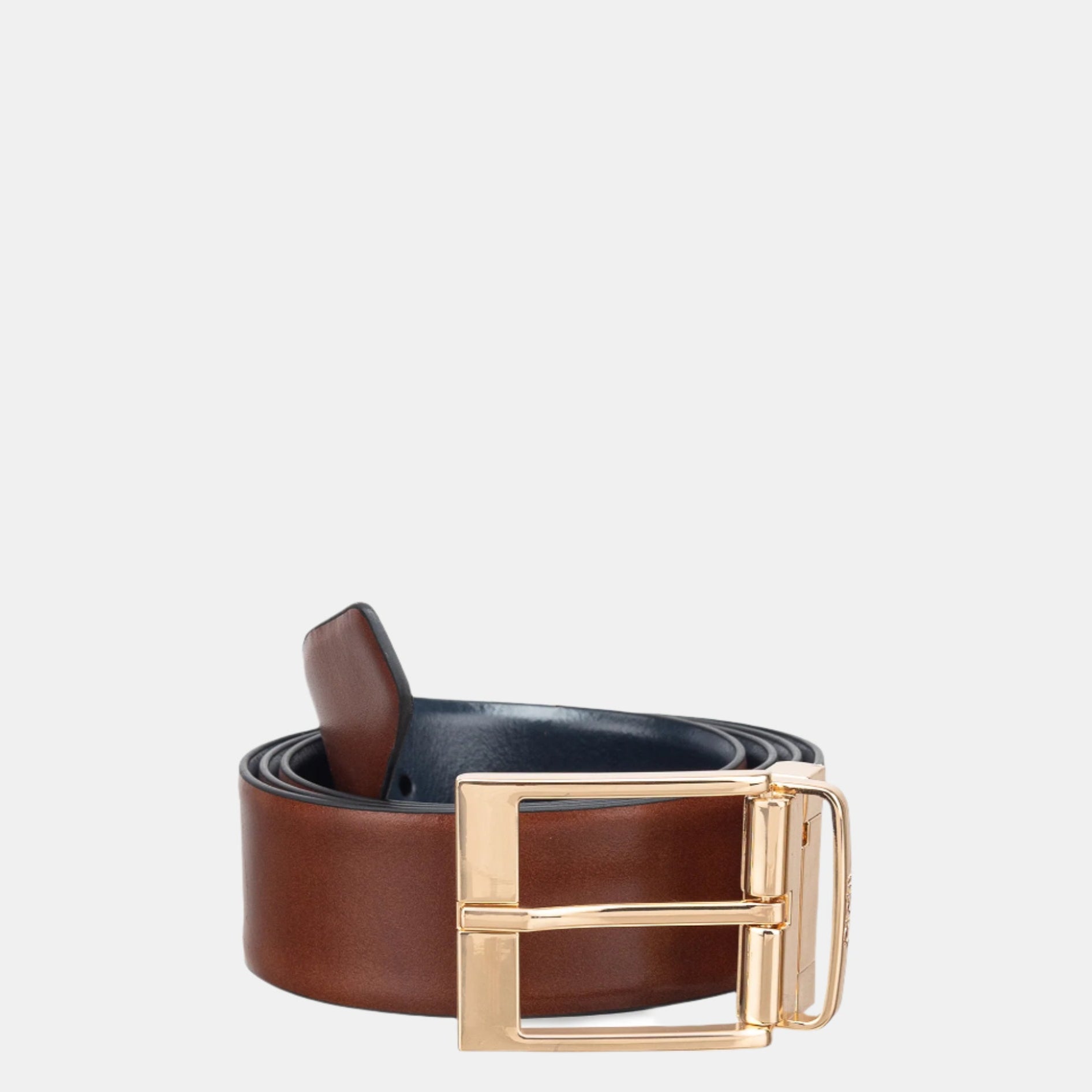 Alaska G Belt#Color_Navy Tan