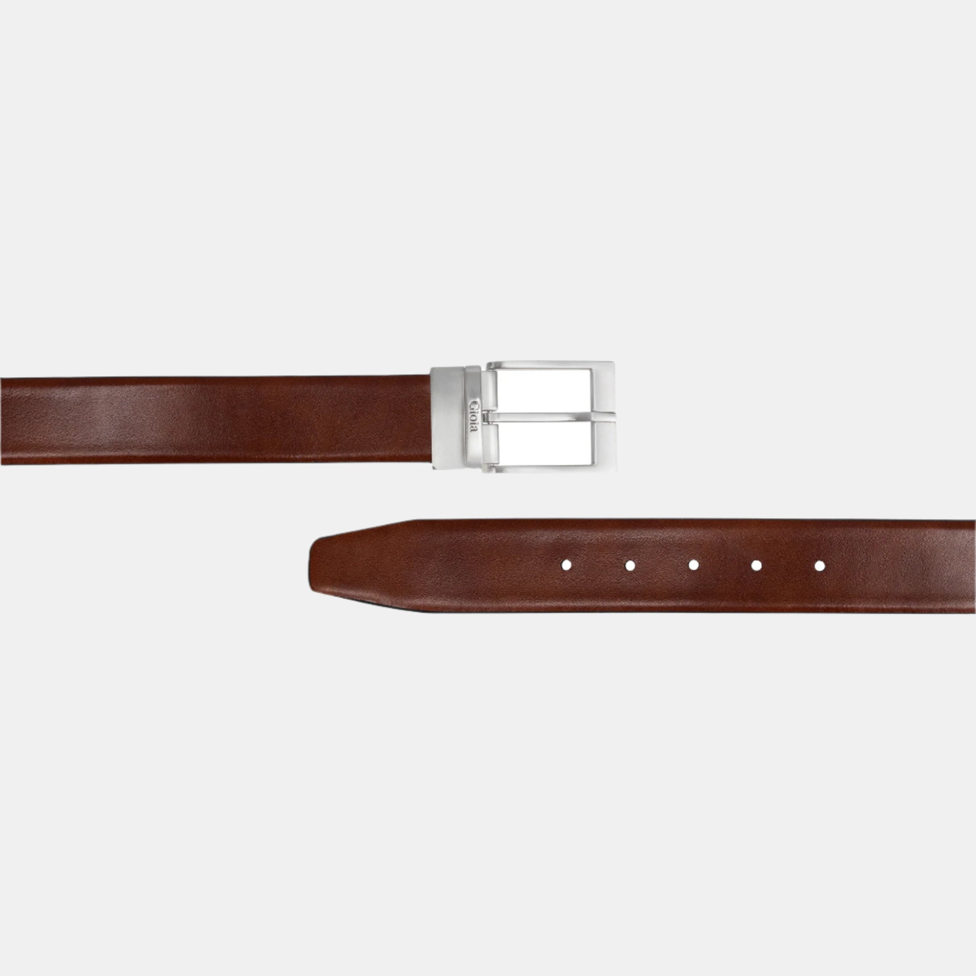 Alaska 4 cm Wide Belt#Color_Navy Tan